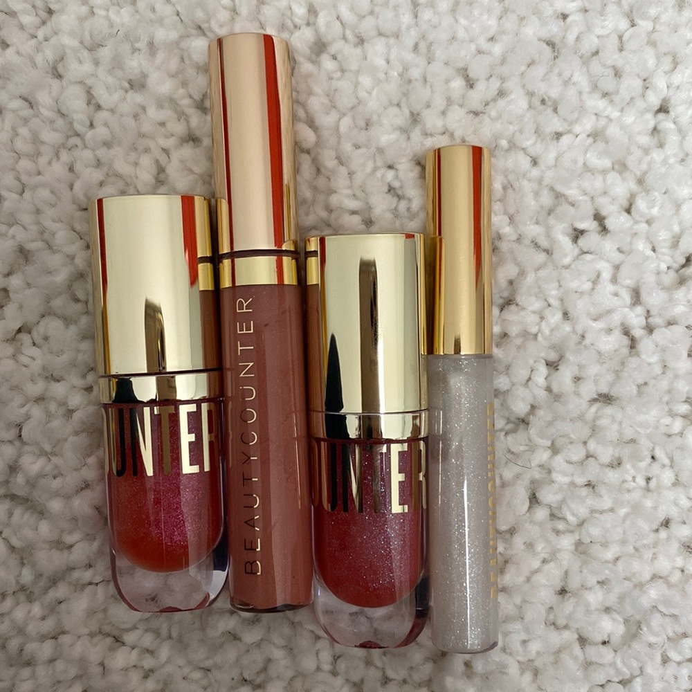 Beautycounter lip gloss bundle
